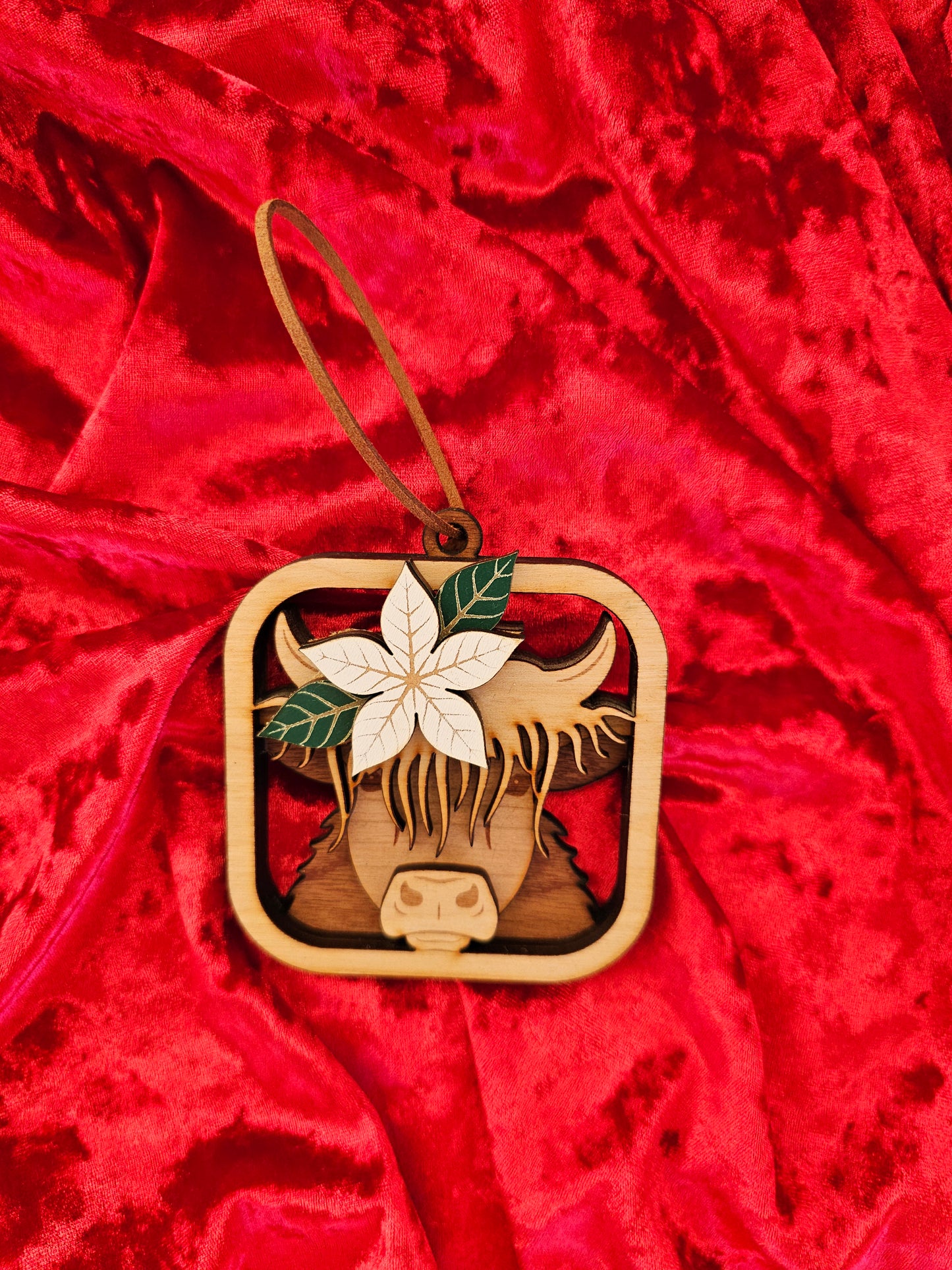 Highland Cow Ornament